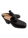 Bottega Veneta Shoe Size 36 Dark Brown Embossed Leather Square Toe Slip On Mules Dark Brown / 36