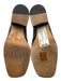 Bottega Veneta Shoe Size 36 Dark Brown Embossed Leather Square Toe Slip On Mules Dark Brown / 36