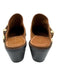 Stuart Weitzman Shoe Size 6.5 Brown Leather Gold Buckle Pointed Almond Toe Mules Brown / 6.5