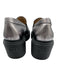 Stuart Weitzman Shoe Size 6.5 Gunmetal Silver Leather Upper Lug Sole Loafers Gunmetal Silver / 6.5