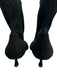 Stuart Weitzman Shoe Size 6.5 Black Suede Pointed Toe Kitten Heel Ankle Booties Black / 6.5