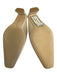 Stuart Weitzman Shoe Size 6.5 Bone White Leather Square Point Toe Mule Pumps Bone White / 6.5