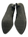 Sofft Shoe Size 6.5 Black Leather Rounded Point Toe Kitten Heel Ankle Booties Black / 6.5