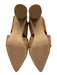 Sanctuary Shoe Size 7 Tan Brown Leather Upper Suede Twist Detail Mules Tan Brown / 7