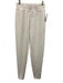 Varley Size XXS White & Gray Viscose Blend Elastic & Drawstring Waist Pants White & Gray / XXS