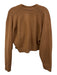 Proenza Schouler Size XS Light Brown Cashmere & Wool Buttons Pockets Cardigan Light Brown / XS