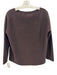 Eileen Fisher Size XXS Chocolate Brown Cashmere Wide Neck Knit Sweater Chocolate Brown / XXS