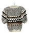 Ulla Johnson Size XS White, Black, Brown Polyester & Cotton Sweater White, Black, Brown / XS