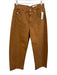 AG Adriano Goldschmied Size 24 Camel Brown Cotton High Rise Barrel Leg Jeans Camel Brown / 24