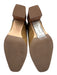 Bernardo Shoe Size 6.5 Light Brown & Navy Suede leather Almond Square Toe Mules Light Brown & Navy / 6.5