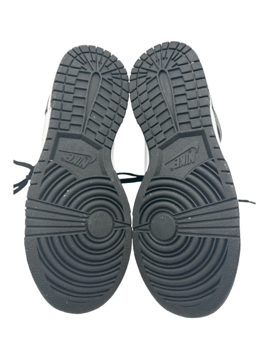 Nike Shoe Size 7.5 White & Black Leather High Top Sneakers White & Black / 7.5