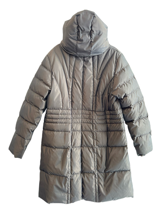 Moncler Size 5 Brown Polyester Blend Down Puffer Hood Parka Coat Brown / 5