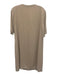 Fabiana Filippi Size S Beige Acetate Blend Short Sleeve notched neckline Dress Beige / S