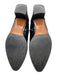 Aquatalia Shoe Size 7.5 Black Patent Leather Pointed Toe Block Heel Booties Black / 7.5
