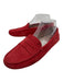 Tods Shoe Size 38.5 Red Suede round toe Slip On Flats Red / 38.5