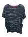 Diesel Size M Black & Gray Cotton Blend Camo T shirt Crew Men's Short Sleeve Black & Gray / M