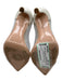 Gianvito Rossi Shoe Size 38.5 Black & Beige Leather & PVC Stiletto Pumps Black & Beige / 38.5