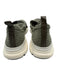 Tod's Shoe Size 38 Green Synthetic Knit Leather Detail Slip On Sock Sneakers Green / 38