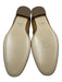 Francesco Russo Shoe Size 38.5 Beige Patent Leather Almond Toe Ankle Wrap Flats Beige / 38.5