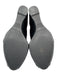 Stuart Weitzman Shoe Size 8 Black Leather Suede Peep Toe Criss Cross Wedges Black / 8