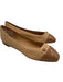 Sarah Flint Shoe Size 38.5 Beige & Brown Leather Patent Leather Toe Cap Flats Beige & Brown / 38.5
