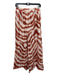 Banana Republic Size 0 Red & White Linen Tie Dye High Rise Wide Leg Pants Red & White / 0