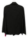 Frank & Eilen Size XS Black Cotton & Flax Long Sleeve Buttons Jacket Black / XS