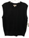 J Crew Size XS Black Cashmere Sleeveless Ribbed Knit Sweater Black / XS