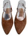 Madewell Shoe Size 8 Light Brown Suede Slingback Kitten Heel Shoes Light Brown / 8