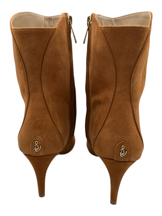 Sam Edelman Shoe Size 8 Camel Brown Suede leather Pointed Toe Booties Camel Brown / 8