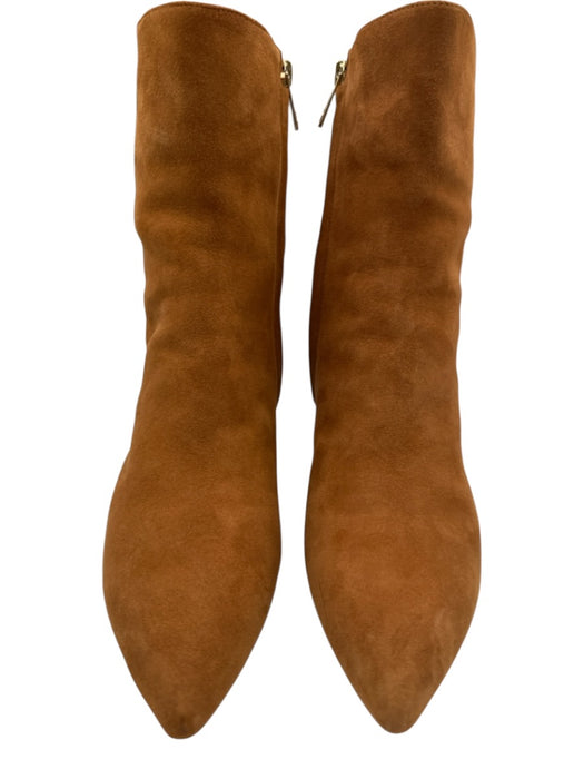 Sam Edelman Shoe Size 8 Camel Brown Suede leather Pointed Toe Booties Camel Brown / 8