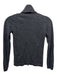 Brunello Cucinelli Size XXS Heather Gray Cashmere Blend Turtle Neck Cropped Top Heather Gray / XXS