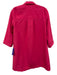 Tuckernuck Size XS Hot pink Polyester 3/4 Sleeve 1/4 Button Collar Mini Dress Hot pink / XS