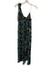 ME+EM Size 8 Black Polyester Long Sleeve Maxi Fabric Block Dress Black / 8