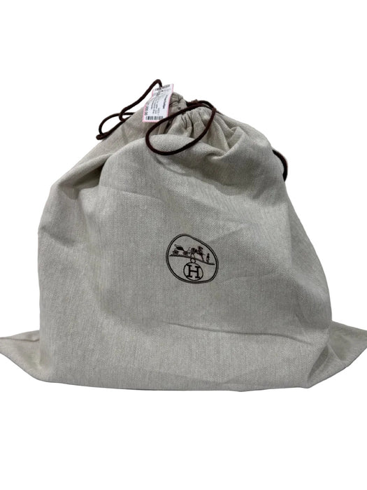 Hermes Tan Leather Gold hardware Top Handle Crossbody Strap Vintage Bag