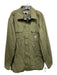 Carhartt Size L Olive Cotton Blend Solid Button Up Men's Jacket L