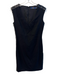 Polo Ralph Lauren Size 2 Black No Fabric Tag Sleeveless Stitching Detail Dress Black / 2