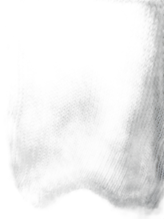 Private 02 04 Size Medium Cream White Cotton & Cashmere Knit V Neck Cardigan Cream White / Medium