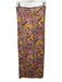 Junya Wantanabe Size M Purple, Blue & Yellow Wool Blend Swirl Print Maxi Skirt Purple, Blue & Yellow / M