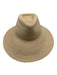 Janessa Leone Beige & Black Straw Wide Brim Sun Hat Beige & Black / M