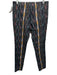 Saint Laurent Size M Black, Yellow & Multi Cotton Blend Drawstring Waist Pants Black, Yellow & Multi / M