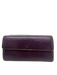 Louis Vuitton Plum Purple Leather Epi Snap Continental Wallets Plum Purple
