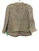 Ann Mashburn Size XS/S Beige Viscose Blend Tweed Open Front A Line Skirt Set Beige / XS/S