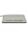 Marc Jacobs White Leather silver tone hardware Logo Cardholder Wallets White