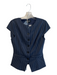 All the Ways Size S Natural Polyester Pin Stripe High Rise Vest Short Set Natural / S