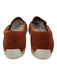 Aquatalia Shoe Size 7.5 Terra Cotta Suede Slip On Woven Detail Sneakers Terra Cotta / 7.5