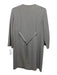 Hache Size 40 Green Gray Wool Long Sleeve Buttons Bow Pockets Coat Green Gray / 40