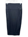 Lululemon Size 8 Black Nylon Blend Wide Waist Band Pencil Knee Length Skirt Black / 8
