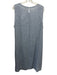 Eileen Fisher Size 1X Blue Gray Linen Sleeveless Keyhole Back Shirt Tank Dress Blue Gray / 1X