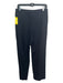 St John Sport Size 8 Black Cotton High Rise Pants Black / 8